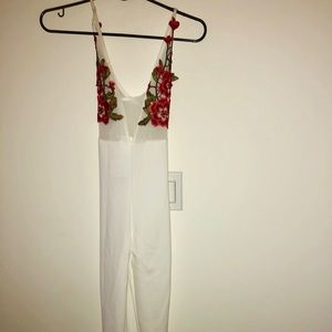 White missguided jumper size 0